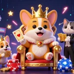Experience the thrill of tải sunwin with vibrant casino-themed graphics and lively characters in action.