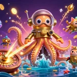 Experience thrilling gameplay with sunwin as kraken and diving cat dive into treasure!